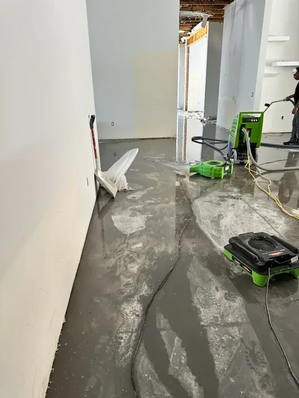North Side, sump failure pump-out