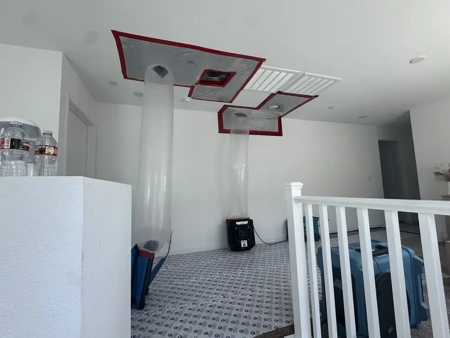 Manito, structural drying setup